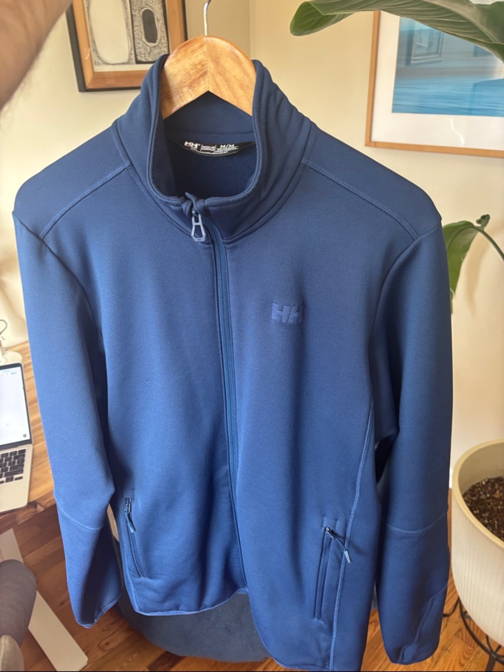 Helly Hansen Navy Full-Zip Performance Jacket